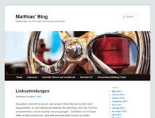 Tablet Screenshot of blog.familie-heming.de